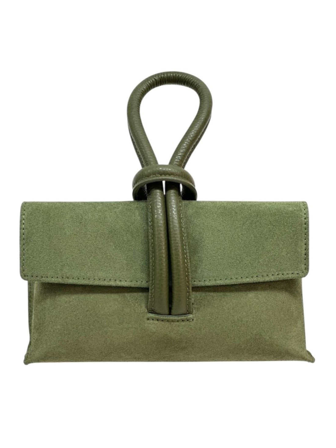 Borsa gancio in camosc