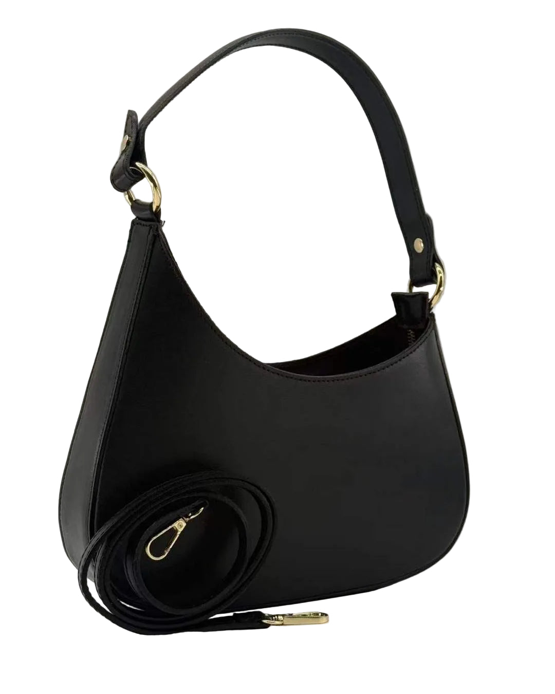 Borsa a spalla in vera pelle made in Italy