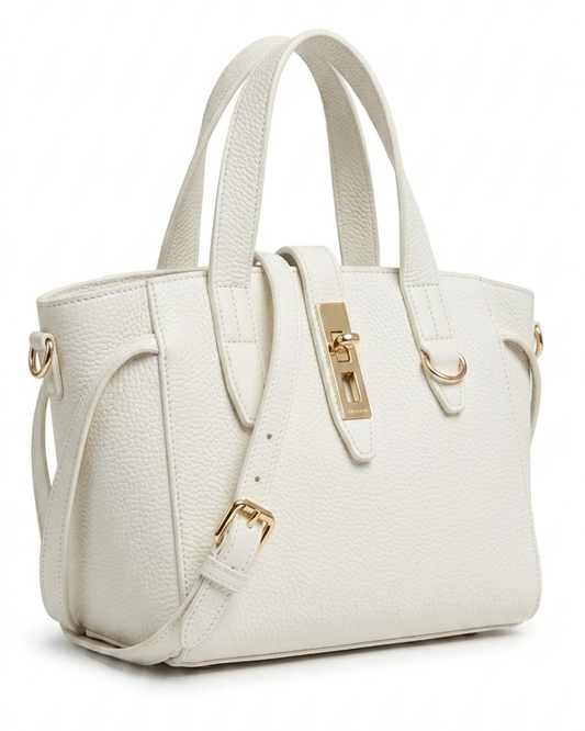 Borsa elegante e raffinata in vera pelle made in Italy