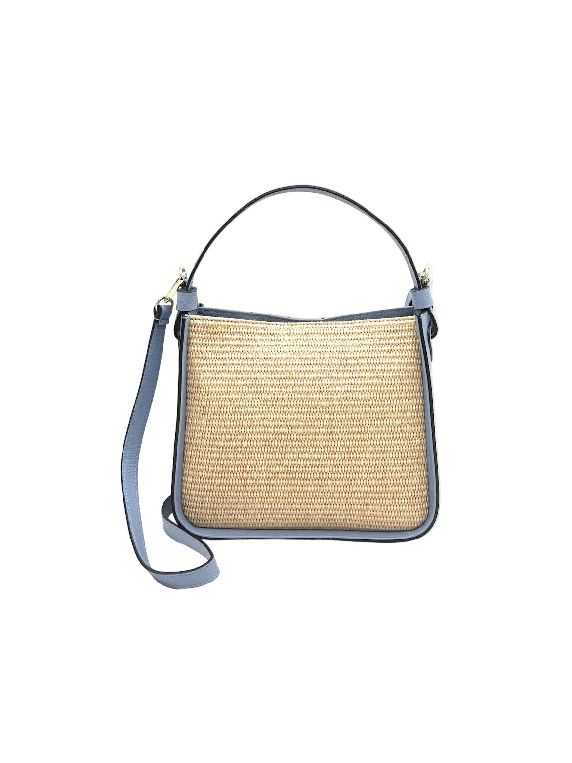 Borsa in vera pelle e tafia – made in Italy