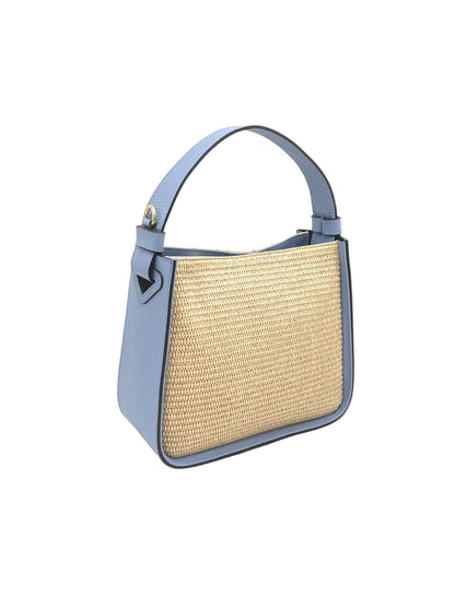 Borsa in vera pelle e tafia – made in Italy