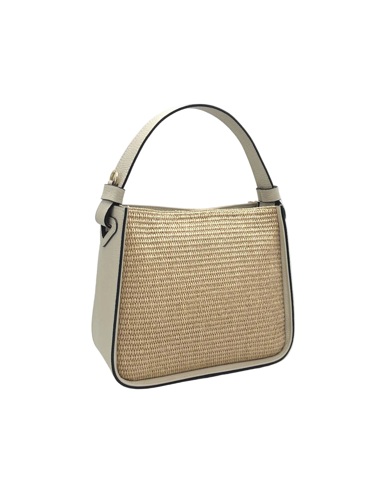 Borsa in vera pelle e tafia – made in Italy