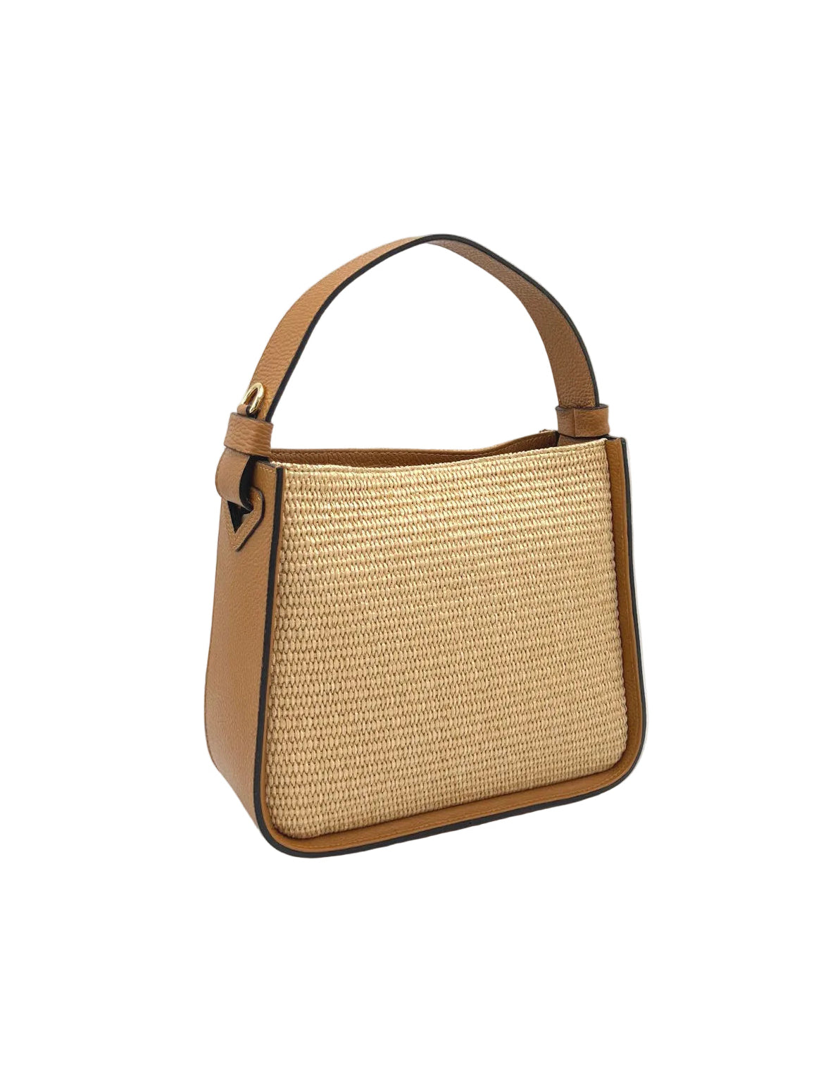Borsa in vera pelle e tafia – made in Italy