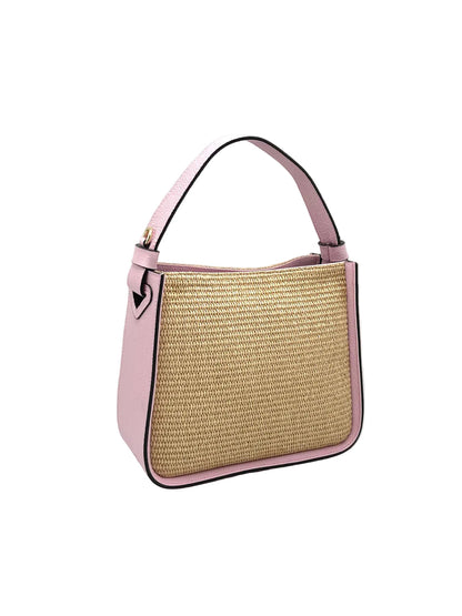 Borsa in vera pelle e tafia – made in Italy