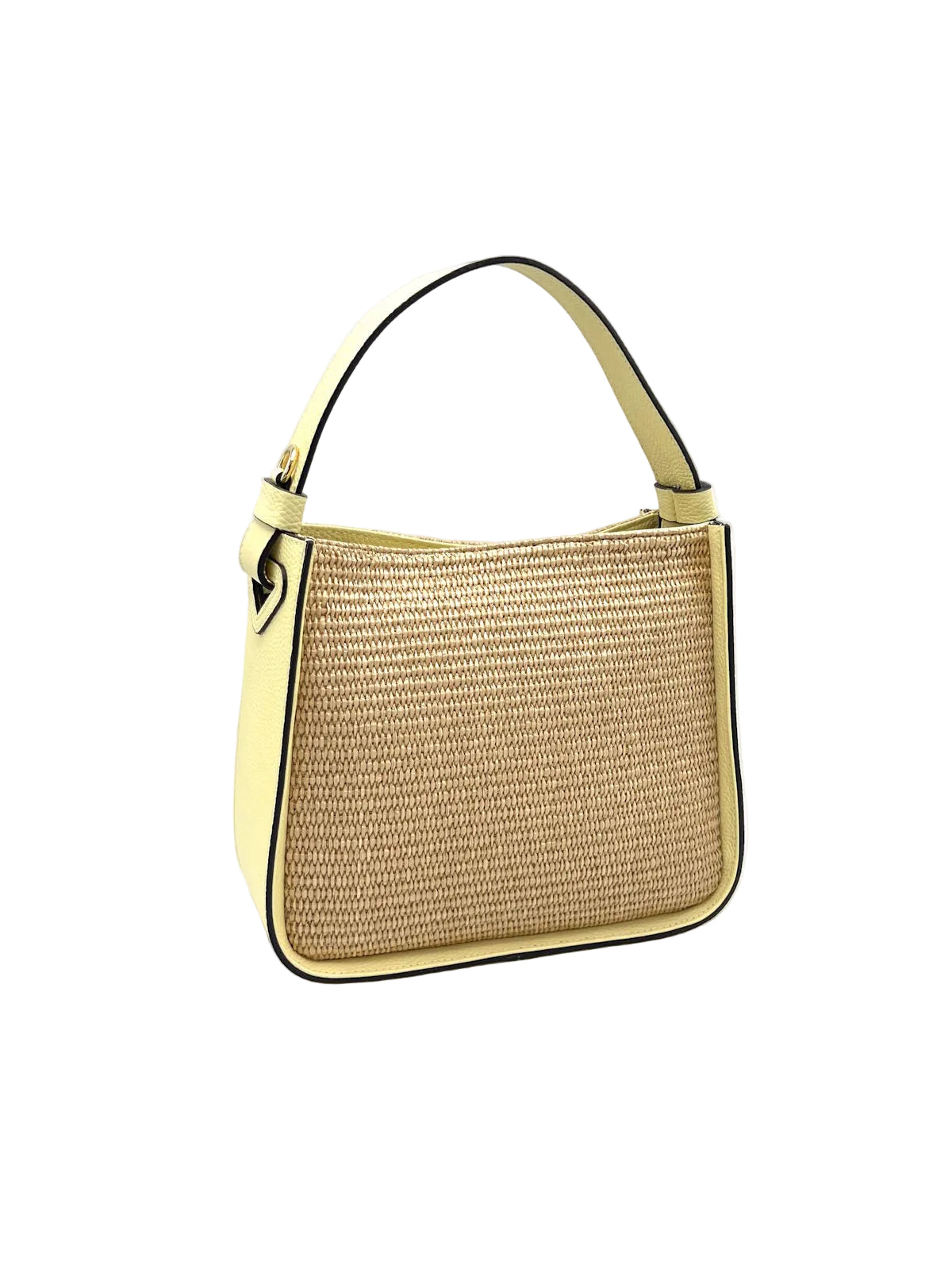 Borsa in vera pelle e tafia – made in Italy