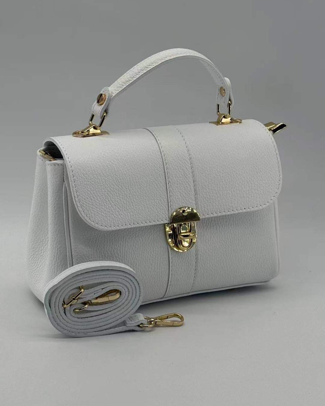 Borsa in vera pelle made in Italy