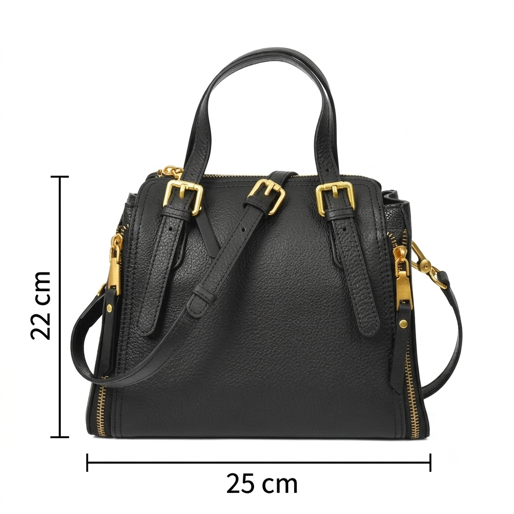 Borsa in vera pelle made in Italy