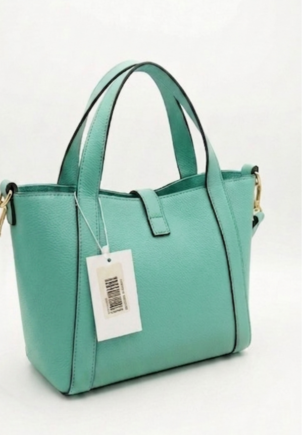 Borsa a mano in vera pelle